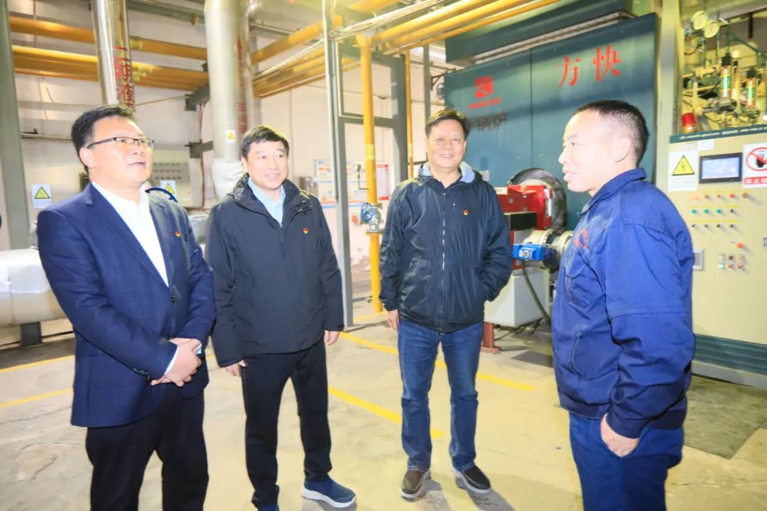 新春慰問送關懷——集團黨委書記、董事長慰問春節(jié)期間堅守崗位的一線職工