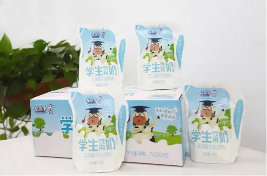 花花牛首款愛克林低溫學生飲用酸牛奶上市啦?。?！